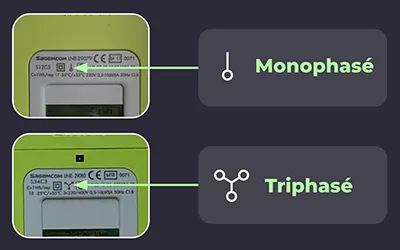 monophasé triphasé